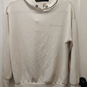 Soyaconcept Pullover Hoodie Cream Size Small Buttery Soft